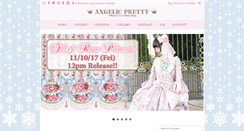 Desktop Screenshot of angelicpretty-usa.com